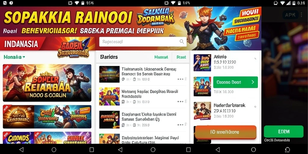 Antarmuka pengguna yang menarik dan intuitif.
