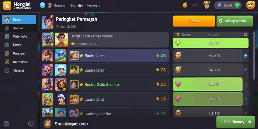 Tampilan menarik dari layar permainan utama 8728SLOTS.