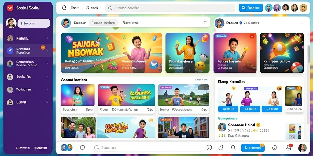 Tampilan layar utama yang menawan dan intuitif.