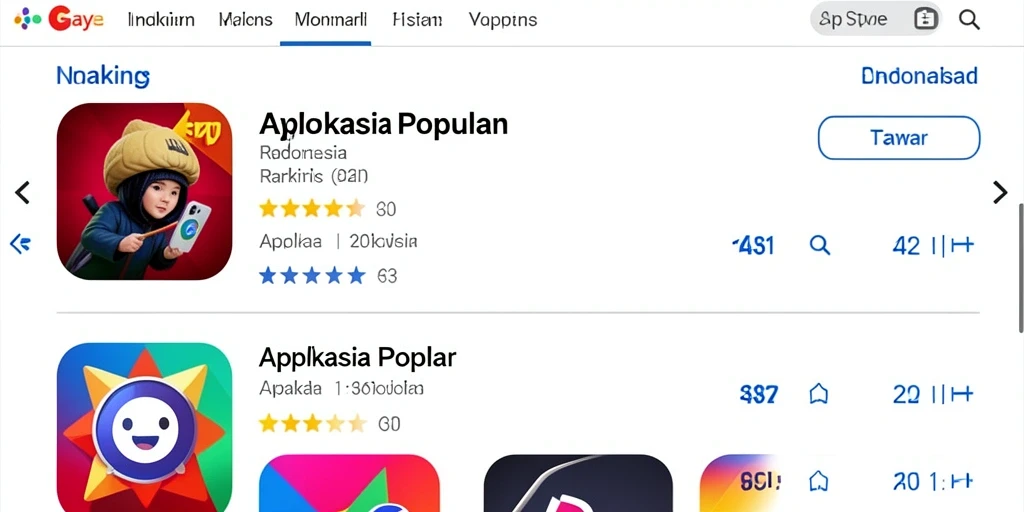 Antarmuka pengguna yang mudah dan menarik.