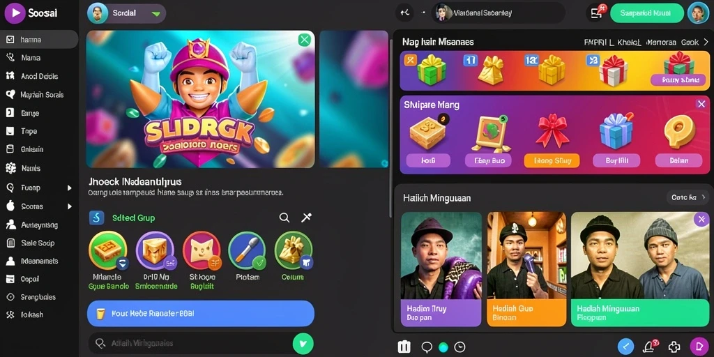 Antarmuka user-friendly yang memudahkan navigasi.