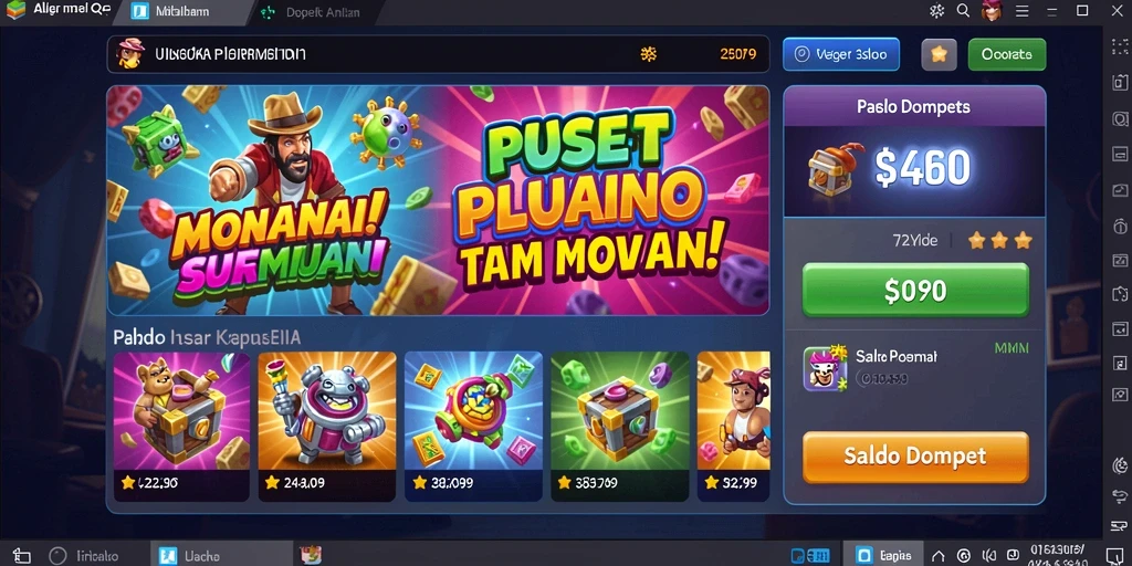 Antarmuka pengguna yang intuitif dan menarik.