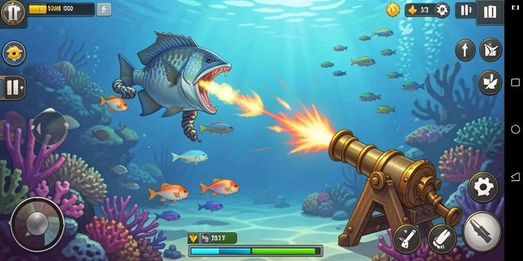 Tampilan grafis yang menawan dalam gameplay.