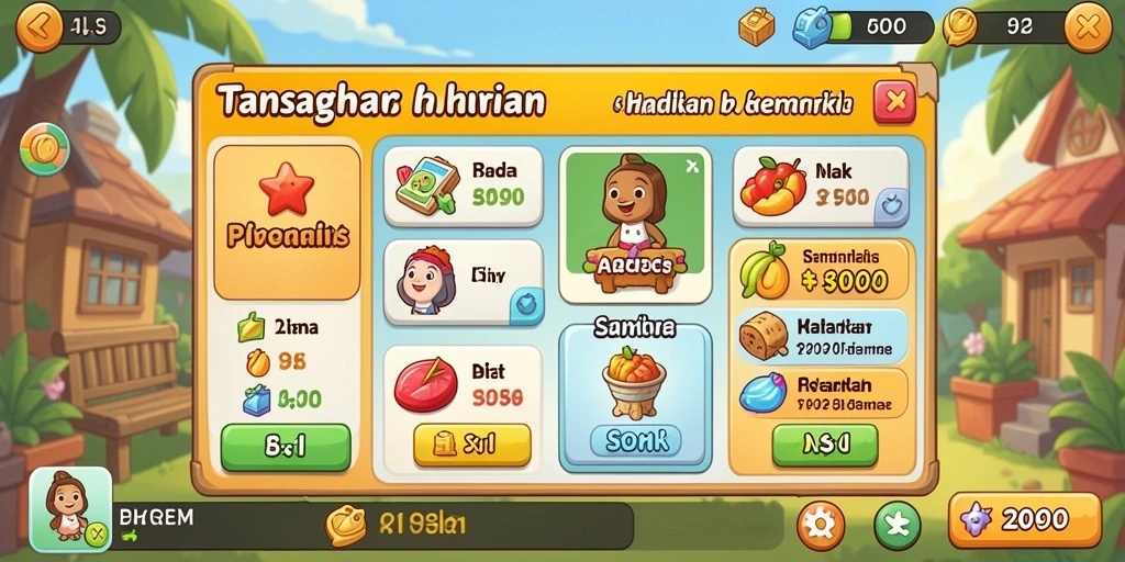 Tampilan antarmuka yang user-friendly dan modern.