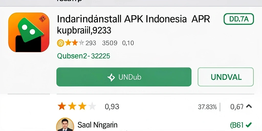 Tampilan menu utama yang menarik dan mudah dinavigasi.