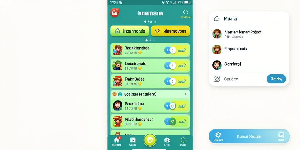 Tampilan antarmuka yang menarik dan mudah digunakan.