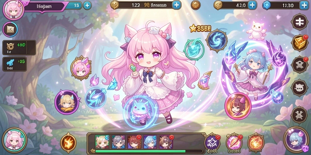Tampilan gameplay yang menawan dan seru.