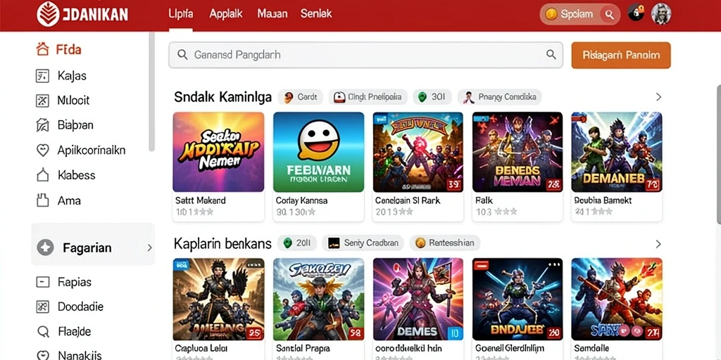 Tampilan antarmuka SIKAT88 yang modern dan ramah pengguna.