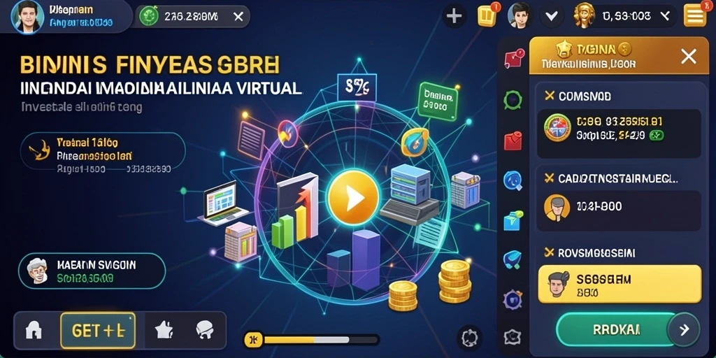 Tampilan grafis yang menawan pada level awal.