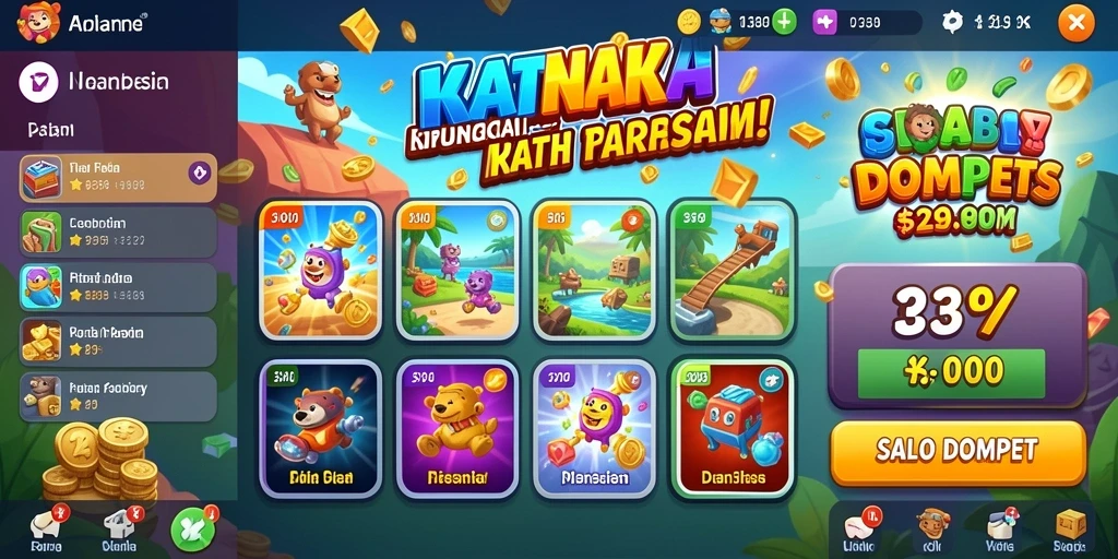 Tampilan antarmuka yang menarik dan mudah digunakan.
