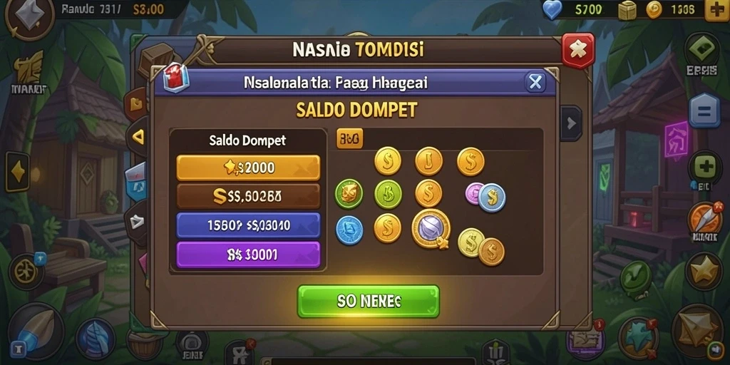 Tangkapan layar dari level pertama WOW99 yang penuh warna.