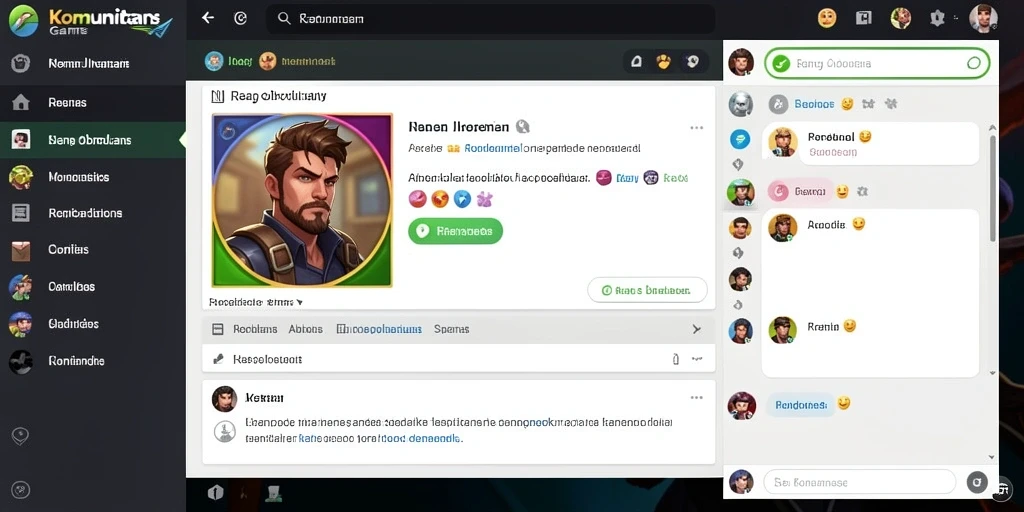 Tampilan beranda yang menarik dan interaktif.